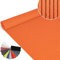 Badematte Weichschaummatte Bad- und Duschvorleger Antirutsch Badläufer Uni Orange 400x65cm