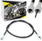 Area1 Ersatz Tachowelle 12mm für 50ccm 2Takt Motorroller von ATU Explorer AGM Nova Motors GT Union Longija Mawi RS Ultima Ride Sprint Tauris Benero TNG Forstinger Motorro Jack-Fox JM Motor (1E40QMB)