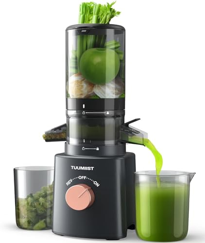 TUUMIIST Cold Press Juicer Machines 1.8L Satin Grey