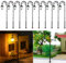 Sileduove 10 Stück H0 Spur 1:87 LED Parklaternen Lichtlampen 63 mm 3 V Modellbau Bonsai Spur H0 Minigarten Puppenhaus Dekor