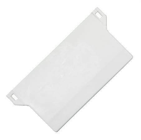 YOUR HOME Vertical Blind Weights 89mm (3.5 inches) - Replacement Spares Bottom Weights Slats - White (40)