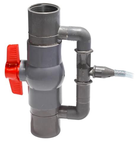 GOPEO Inyectores De Fertilizante Venturi Automáticos, Filtro De Interruptor, Dispositivo De Tubo De Agua, Kits De Riego, Suministros De Riego De Jardín, 32/40/50/63mm (Size : 50mm)