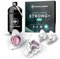 Schallwerk ® Strong+ Daily - unauffällige Gehörschutz Ohrstöpsel – dämpfen Lärm & erhalten Tonqualität – Ohrenstöpsel transparent - Earplugs geeignet für Musik, Alltag, Arbeit & Lernen