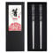 DONGDA 2 Pares Palillos Reutilizables de Metal, Aptos para Lavavajillas, Antideslizantes, Japoneses, Coreanos y Chinos para Cocina y Restaurante