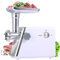 Bone and Meat Grinders - 800W Electric Meat Grinder, Stainless Steel Food Mincer, Sausage Stuffer for Home Kitchen Use - Powerful & Efficient