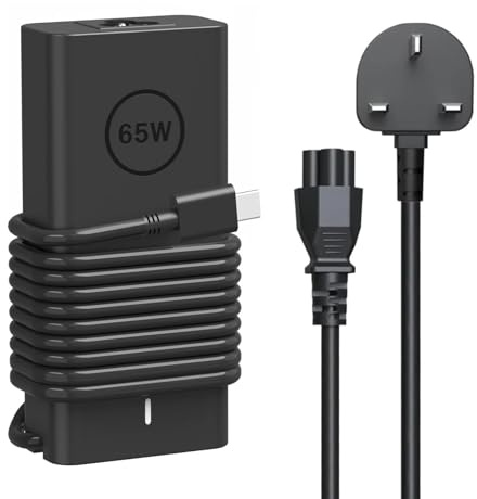 65W USB C Laptop Charger for Dell Pro 14 16, 14 16 Plus, Pro 13 14 16 Plus | for Dell Pro Rugged 13 14/Max 14 16/13 14 Premium PA13250 PA14250 Rugged 13 14 RA13250 RB14250