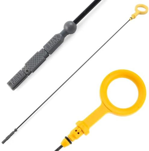 Motorölstand Ölstand 616mm 059115611AB Compatible for Audi | Ölmessstab Compatible for Audi A4 A5 A6 A8 S4 S5 - Nur für 2.7 und 3.0 Diesel Motoren Motorölmessung Dipstick Teil