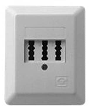 ZE KOMMUNIKATIONSTECHNIK 3x6 Standard - Wanddose - TAE-NFN