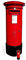 Star Cutouts - Stsc147 - Figurine Géante - Boite Aux Lettres Rouge 140 Cm