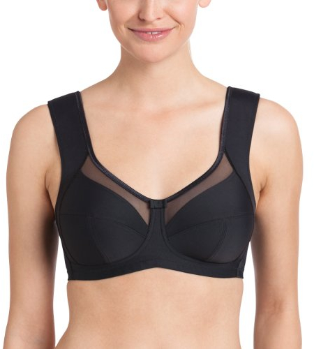 Anita Damen 5860 aflastningsbh BH, Schwarz (Schwarz 001), 105E EU