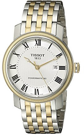 Tissot Herren t0974072203300 Bridgeport (Analog Display Swiss Automatische Zwei Ton Uhr