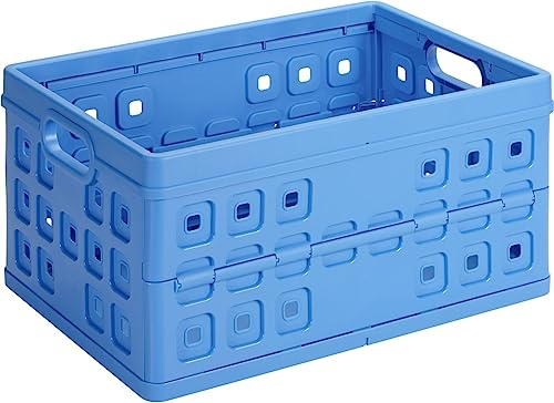 Sunware Klappbox Square 46L blau 54 x 38 x 26,5 cm Boxen, Körbchen & Kisten