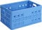 Sunware Klappbox Square 46L blau 54 x 38 x 26,5 cm Boxen, Körbchen & Kisten