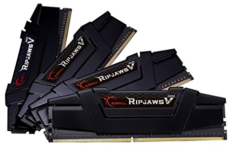 64GB-Kit G.Skill RipJaws V schwarz, DDR4-3200, CL16-18-18-38