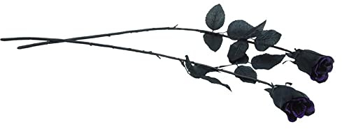 Guirca Fiestas GUI19900 - Schwasrze Rose, 42 CMS.