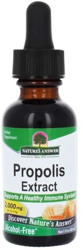 Nature's Answer Propolis Resin with Organic Alcohol, 1-Fluid Ounce