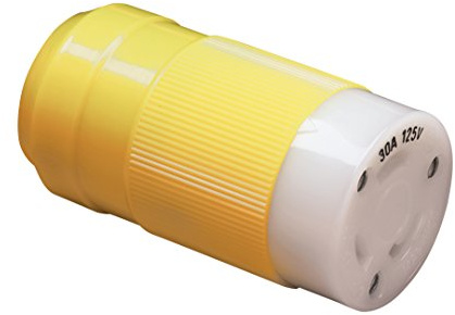 Marinco 16 Amp/230V Connector - Yellow
