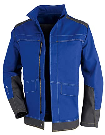 KÜBLER ACTIVIQ Strickjacke – Arbeitsjacke im Stricklook mit Reflex-Details für Werkstatt & Logistik