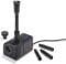 esotec Solar Teichpumpe Siena 900/1500, 12-24V/DC Ersatzpumpe, Sprinklerset, LED Anschluss, universell einsetzbare Einzelpumpe, Ersatzteil, Zubehörpumpe, Erweiterungspumpe, IP68 101758