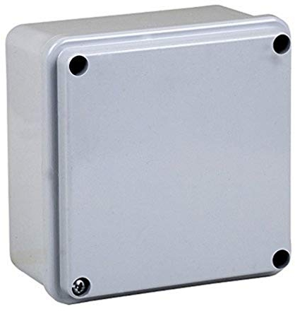 Electraline 60557, Boite Dérivation Lisse Entanche, Taille 100x100, IP55, Gris