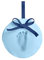 Pearhead 50025 Babyprints Handabdruck oder Fußabdruck Andenken Ornament, weiß