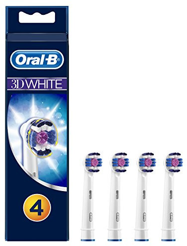 Oral-B 3D White Electric Toothbrush Heads 4 count,