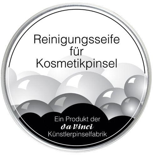Da Vinci Reinigungsseife für Kosmetikpinsel 40 g in Metalldose, 1 Stück