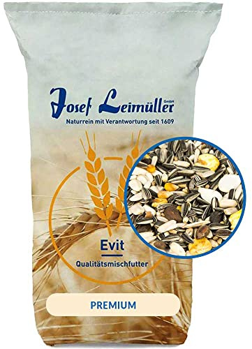 Leimüller Papageienfutter Premium ohne Basterdnüsse 5kg Papageien Vögel | Premium Futter für Papageien, nussfrei, aus Österreich, ohne Zusätze
