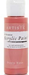 Dusty Rose Pink docrafts Artiste All Purpose Acrylic Craft Paint - 59ml