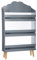 Atmosphera Kids Bibliothèque Enfant Nuage - 58 x H. 100 cm - Gris