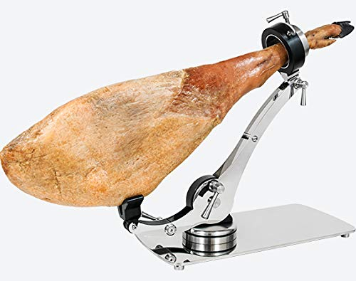 Buarfe Jamonero basculante Modelo Champions Base Inoxidable Brillo