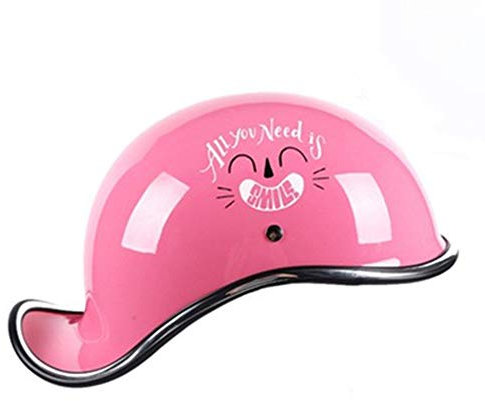 ZLYJ Vintage Halbschalenhelm Motorrad, Retro Harley Mopedhelm, Jethelm Für Damen Und Herren, für Cruiser Chopper Biker Lucky Skull, ECE Zertifizierung
