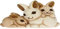 THUN - Figur Krippe Kaninchen Gruppe - Weihnachtsdekoration Haus - Klassische Krippe - Keramik - 6,2 x 3,7 x 4,2 h cm