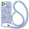 Yoedge 2 in 1 Handykette Handyhülle für iPhone 8 / iPhone 7 / SE 2022 / SE 2020 Hülle 4,7,Silikon Motiv mit Kordel zum Umhängen, Verstellbarer Necklace, Vollkörperschutz Stoßfest Cover,Sternenhimmel