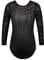 ZNYUNE Kinder Gymnastik Trikot mit Pailletten Mädchen Gymnastikanzug 3/4 Hülse in Tüll 272 Black 10A