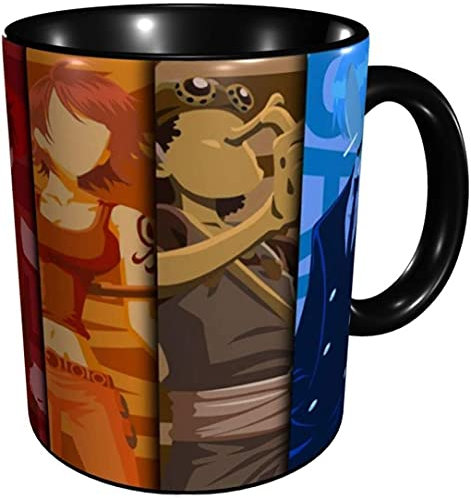 One Piece Anime Tasse à café en céramique Passe au micro-ondes 325 ml