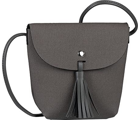 Denim TOM TAILOR, IDA SPECIAL, Damen, Umhängetasche ohne Reißverschluss, S, Charcoal