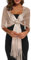 Rheane Schals und Tücher für Abendkleider, Schal für Damen, mit Schnalle, für Abendkleid, Party, Hochzeit, Party, Large