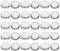 PATIKIL 200 Stück Glas Cabochons 13mm Klare Runde Glascabochons, Flache Rückseite Glaskuppel, Glaskuppel für DIY Schmuck, Foto Anhänger Herstellung, Halsketten