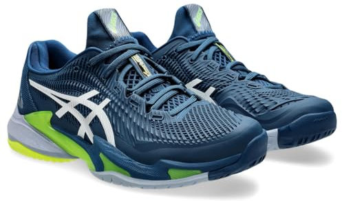 ASICS Mens FF 3 Tennis Shoes Trainers Mako Blue/White 9 (44)