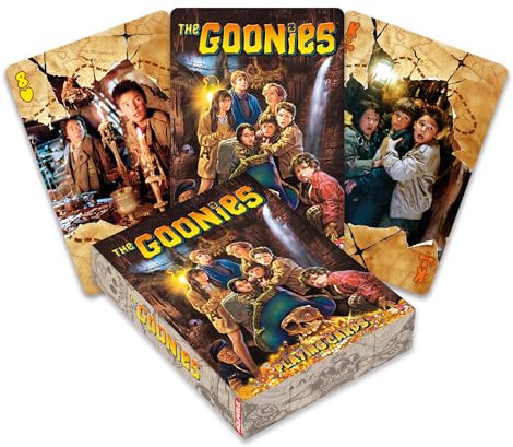 AQUARIUS Carte da gioco Goonies - Mazzo di carte a tema Goonies per i tuoi giochi di carte preferiti - Merchandise Goonies con licenza ufficiale e oggetti da collezione