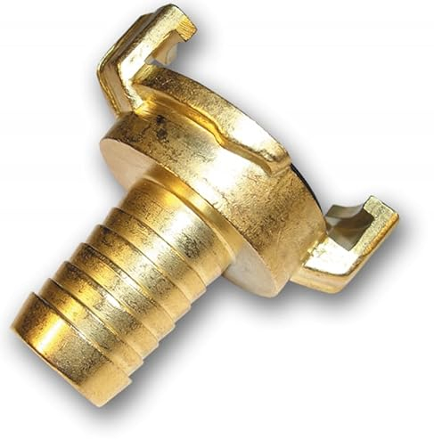 ABAZO Raccord rapide en laiton nu, système Geka 1/2, 3/8, 3/4, 1, 1,1/2, filetage intérieur, filetage extérieur (raccord de tuyau 1)