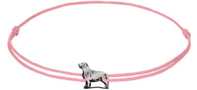 ZILIA Labrador Dog Bracelet pink M
