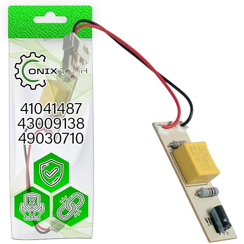 Luce LED Frigorifero Combinato PCB 65 x 21 mm con 3 Luci con Сodice Originale 41041487 43009138 49030710 per Candy - Garanzia di 5 Anni - ONIX TECH