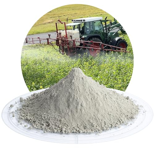 Schicker Mineral Diabas Urgesteinsmehl mikrofein 15 kg, natürliches Pflanzenhilfsstoff, extrafeines Gesteinsmehl, ideal zur Blattdüngung, ökologische Schädlingsbekämpfung, Pflanzenschutz