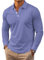 Long Sleeve Polo Shirts for Men Moisture Wicking Outdoor Workwear Office Casual Collared Shirts Fall (UK, Alpha, XXL, Regular, Regular, #2)