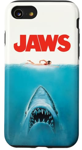 Jaws 50th Anniversary Poster Classic Front & Back Case for iPhone SE (2020) / 7 / 8