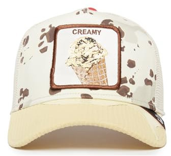 Goorin Bros. Trucker Cap Cookies N Cream Creme Beige, Size:OneSize