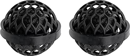 Bag Cleaning Ball, 2pack Pet Hair Remover Bag Cleaning Tool, Purses Lint Catcher, Used to Clean Small Garbage in Wallets, Bags, and Backpacks(Color:Black)