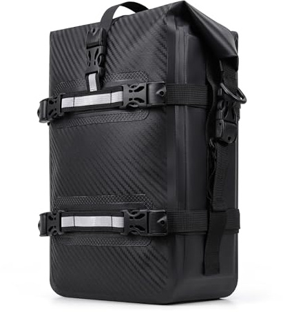 AUMTISC Wasserdicht Hecktasche Motorrad Fahrrad Satteltasche Fahrradtasche Fahrradsitz Tasche 6-8.8L